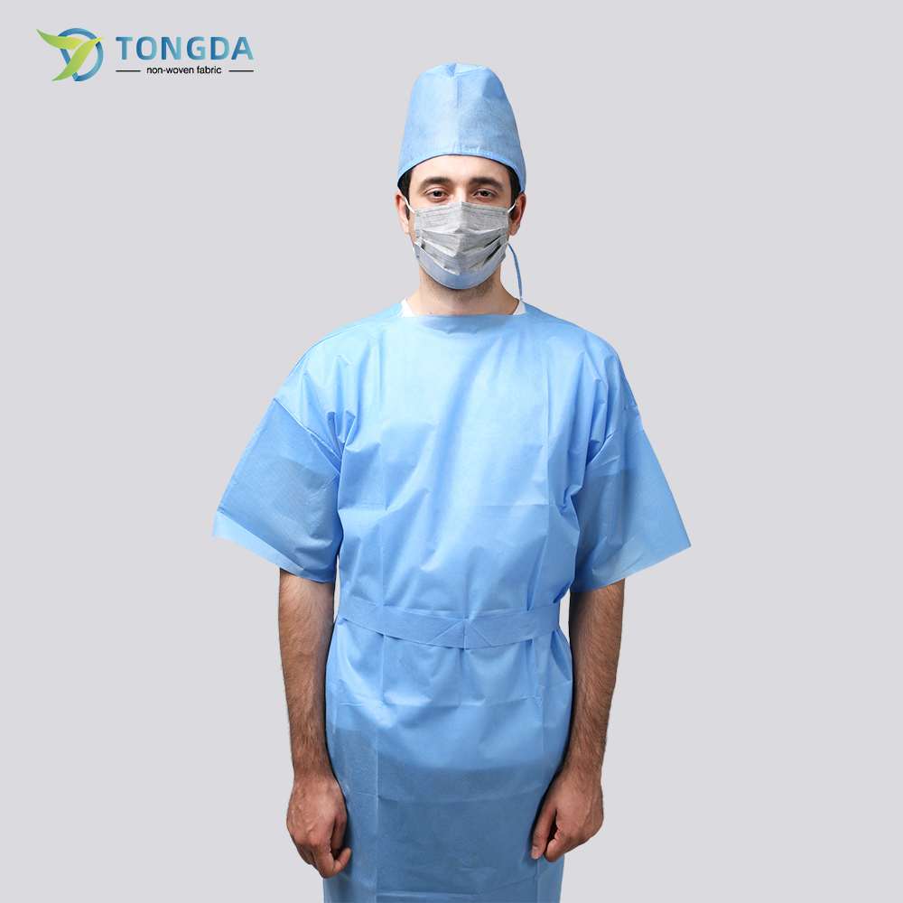 一次性短袖手术衣