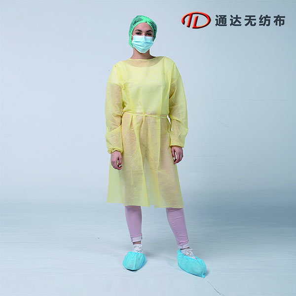PP无纺布橡筋袖口多色隔离衣 – Type IIR口罩-医用口罩-冷感口罩-防护服-隔离衣厂家-仙桃市通达无纺布制品有限公司