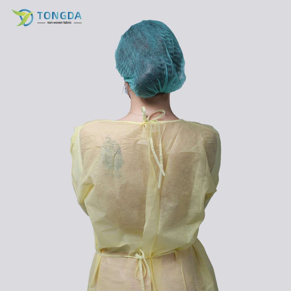 一次性长袖橡筋袖口隔离衣