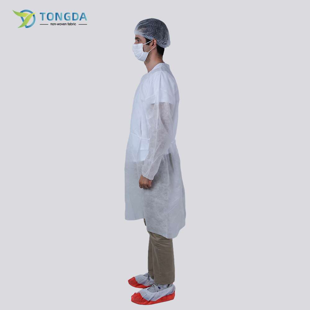 一次性长袖橡筋袖口隔离衣