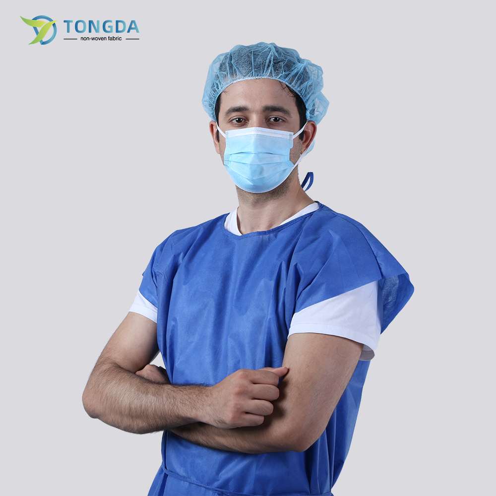 一次性无袖隔离衣