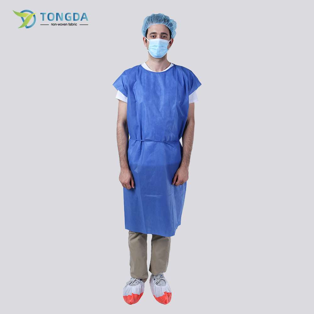 一次性无袖隔离衣