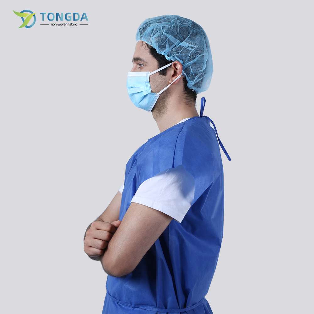 一次性无袖隔离衣